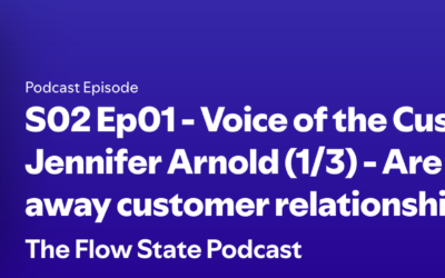 The Flow State Podcast: Voice of the Customer with Jennifer Arnold Part 1 [S02 E01]